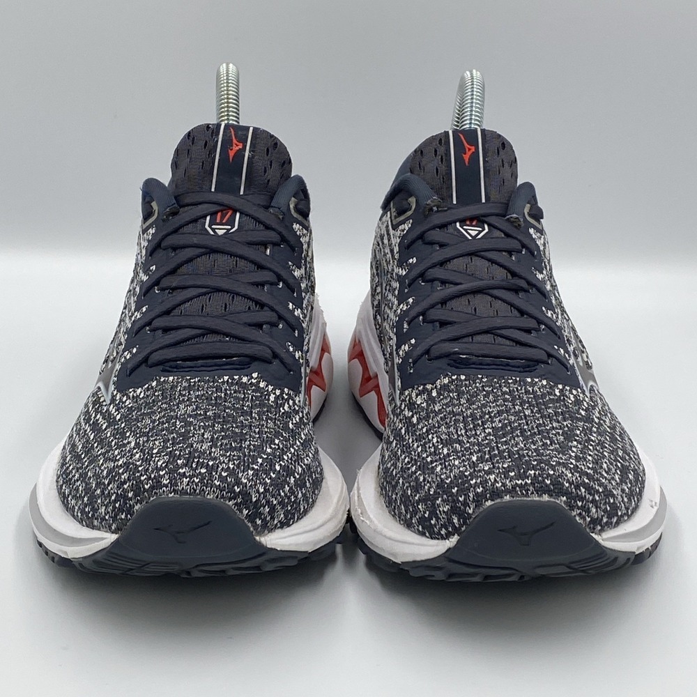 Mizuno Wave Inspire 17 Navy White Red Enerzy Running Shoes Women's 8 J1GD211359 - Picture 3 of 8